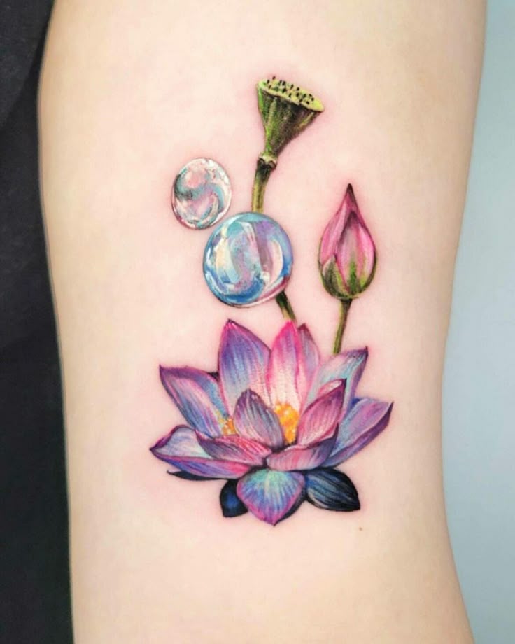 30 Stunning Lotus Tattoo Ideas  for Women &#038; Men   Back, Wrist &#038; Fine Line Designs