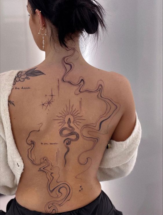 27 Ideas for Spine Tattoos for Women in : Elegant, Meaningful, and Unique Designs