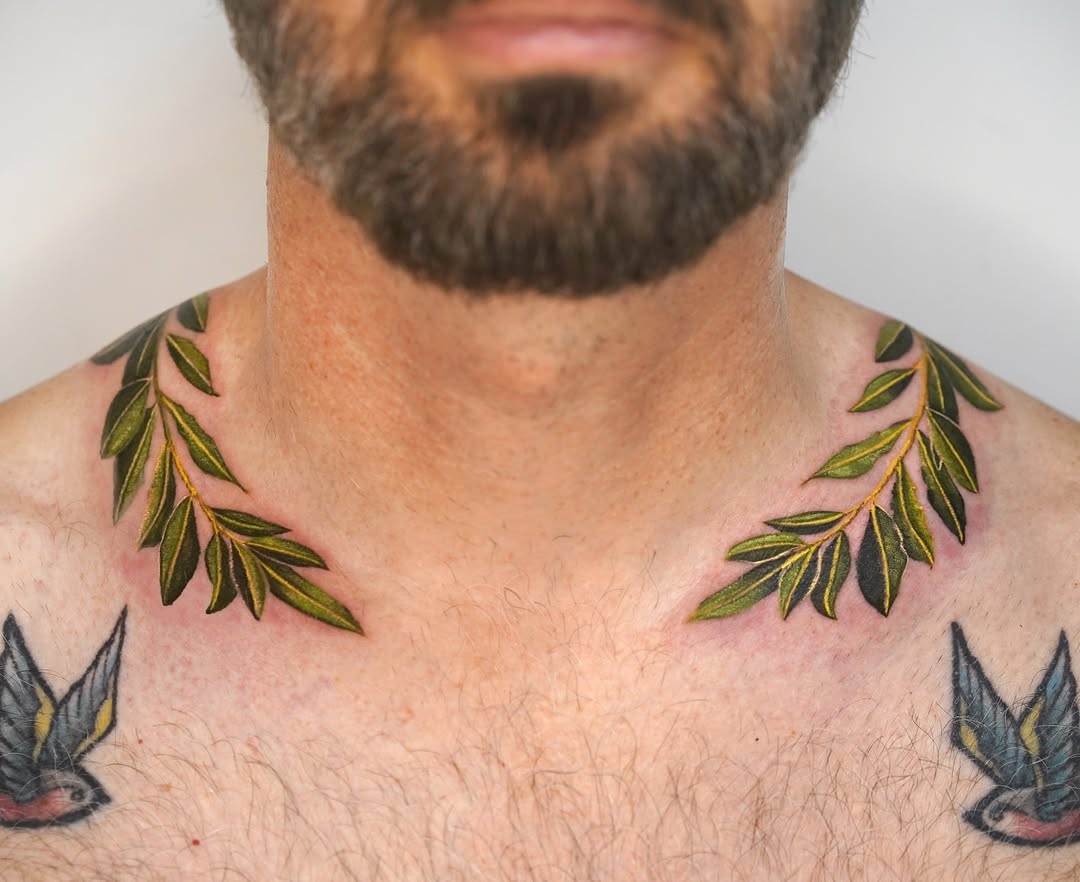 30 Laurel Wreath Tattoo Ideas: Timeless Symbols of Victory With Modern Style