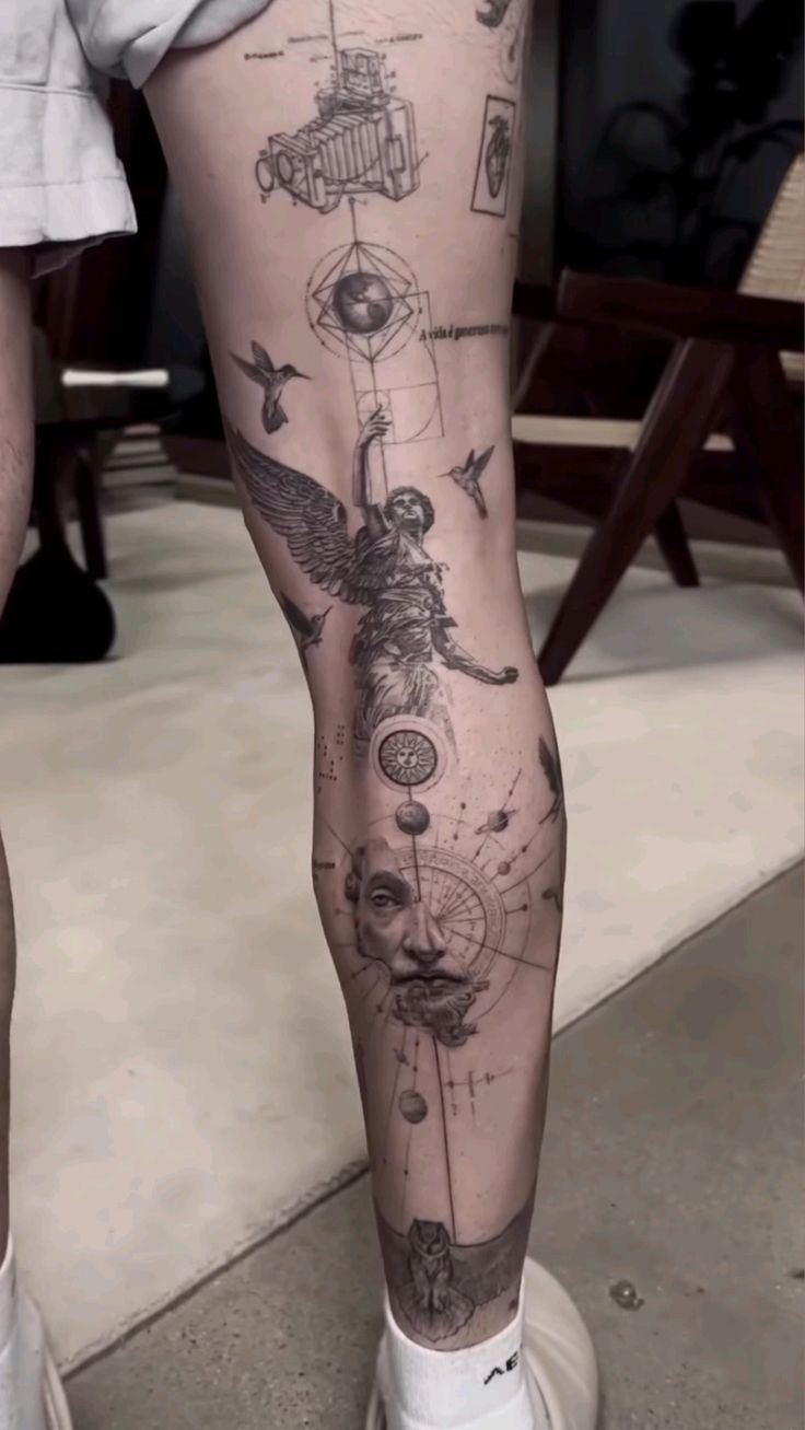 27 Mens Thigh Tattoo Ideas: how to choose art that actually suits your life