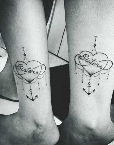 19 Matching Sister Tattoos