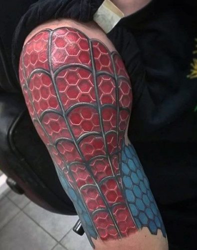 Top 19 Spider Man Tattoo Ideas