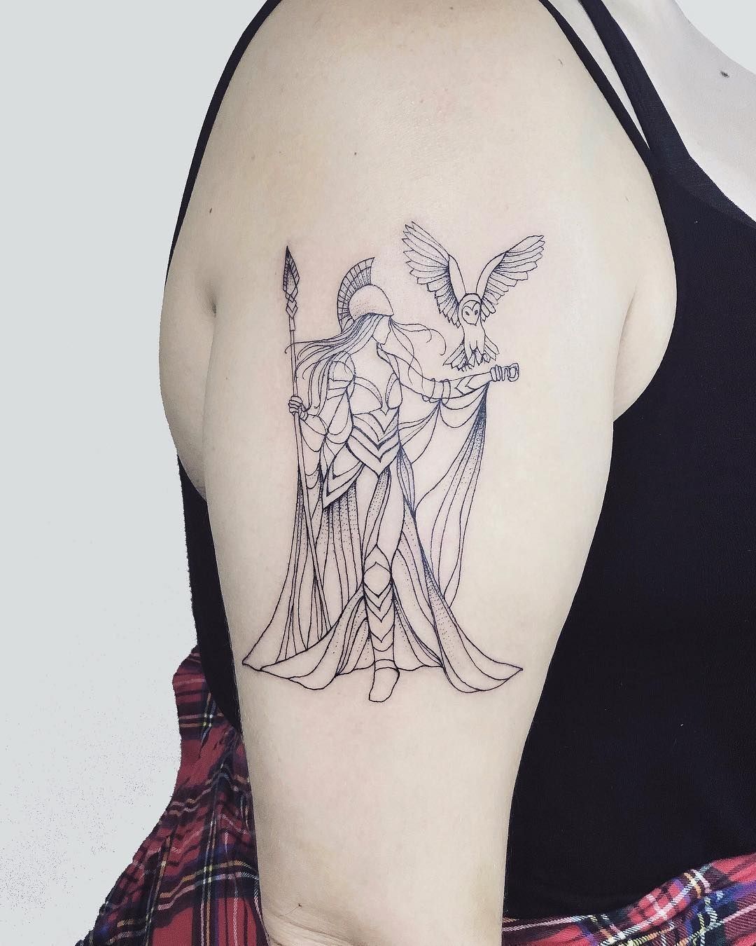 29 Athena Tattoo Ideas: Modern Ways to Wear an Ancient Goddess