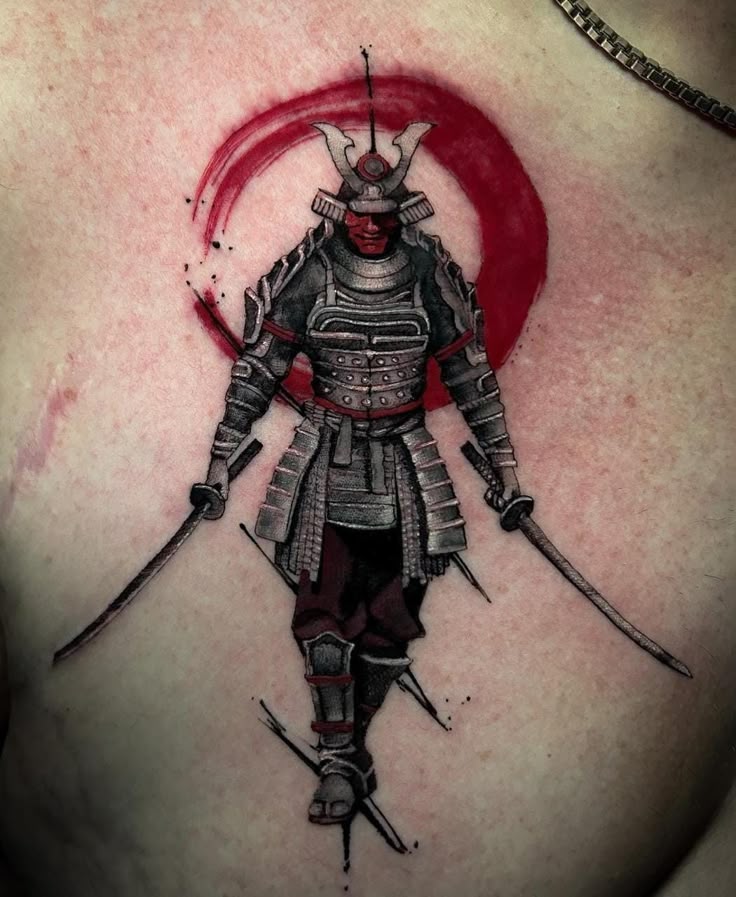 26 Samurai Tattoo Ideas : Traditional Japanese Designs & More for Men s Forearm & Leg Ink