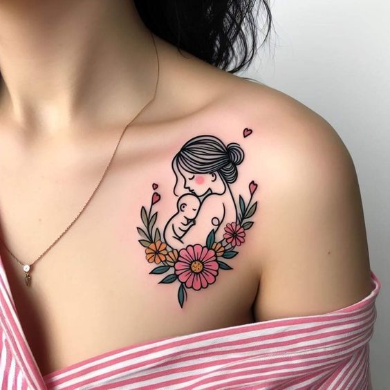Discover 25 Heartwarming Tattoo Ideas for Moms in – Symbolic & Personal Designs