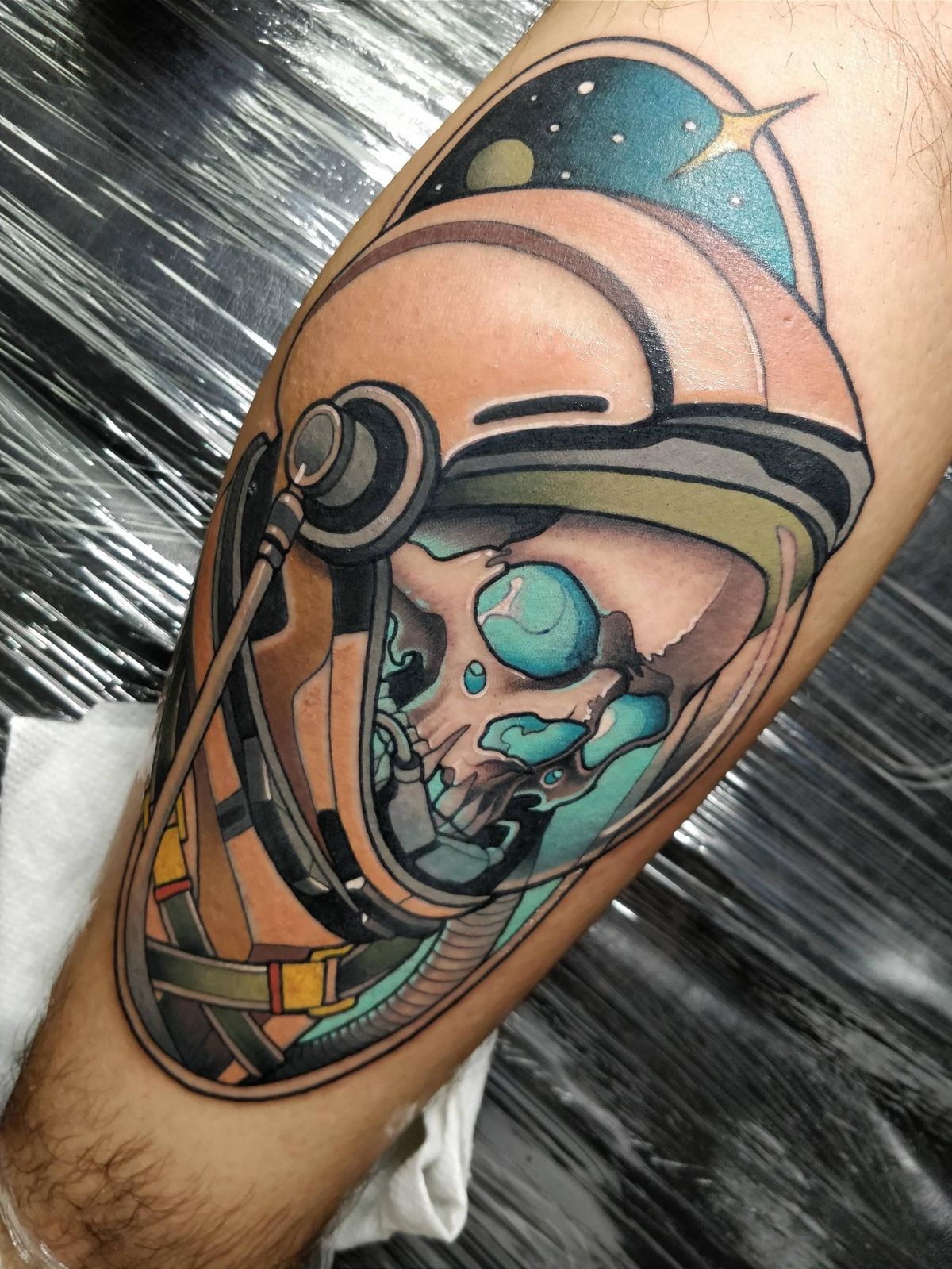 Astronaut Tattoo Ideas for Men and Women Minimalist, Stencil Outline, and Cosmic Designs