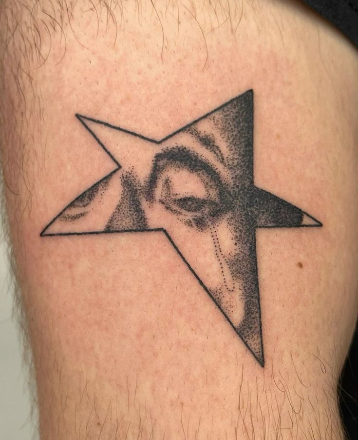 Explore 18 Stunning Geometric Star Tattoo Designs for : Unique Patterns, Bold Ideas, and Creative Sleeve Options