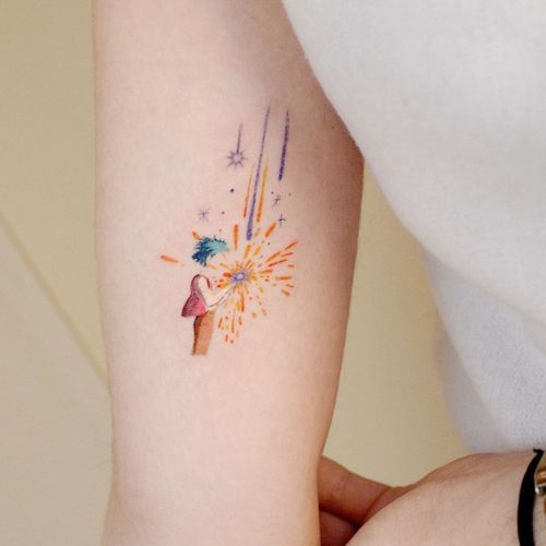 20 Captivating Firework Tattoo Designs for : Ignite Your Skin with Artistic Brilliance