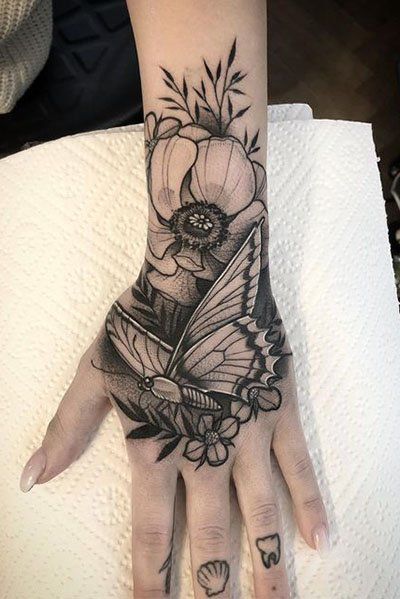 29 Butterfly Hand Tattoo Ideas Full of Meaning and Style
