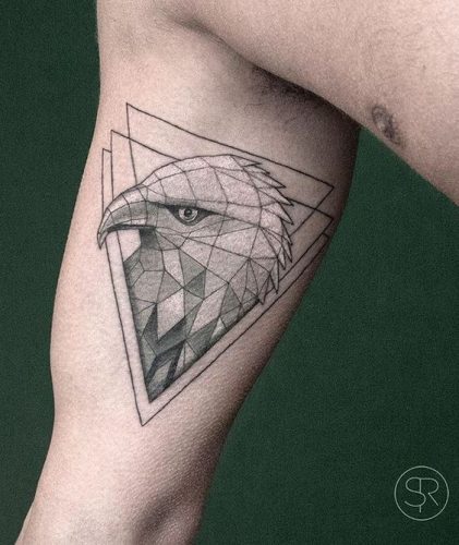 Discover 18 Stunning Geometric Bird Tattoo Designs for : Artistic Ideas for Men and Women