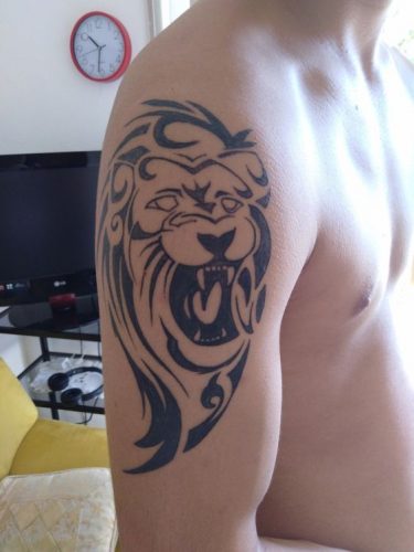 17 Lion Tattoo on Arm: Symbolize Courage and Power