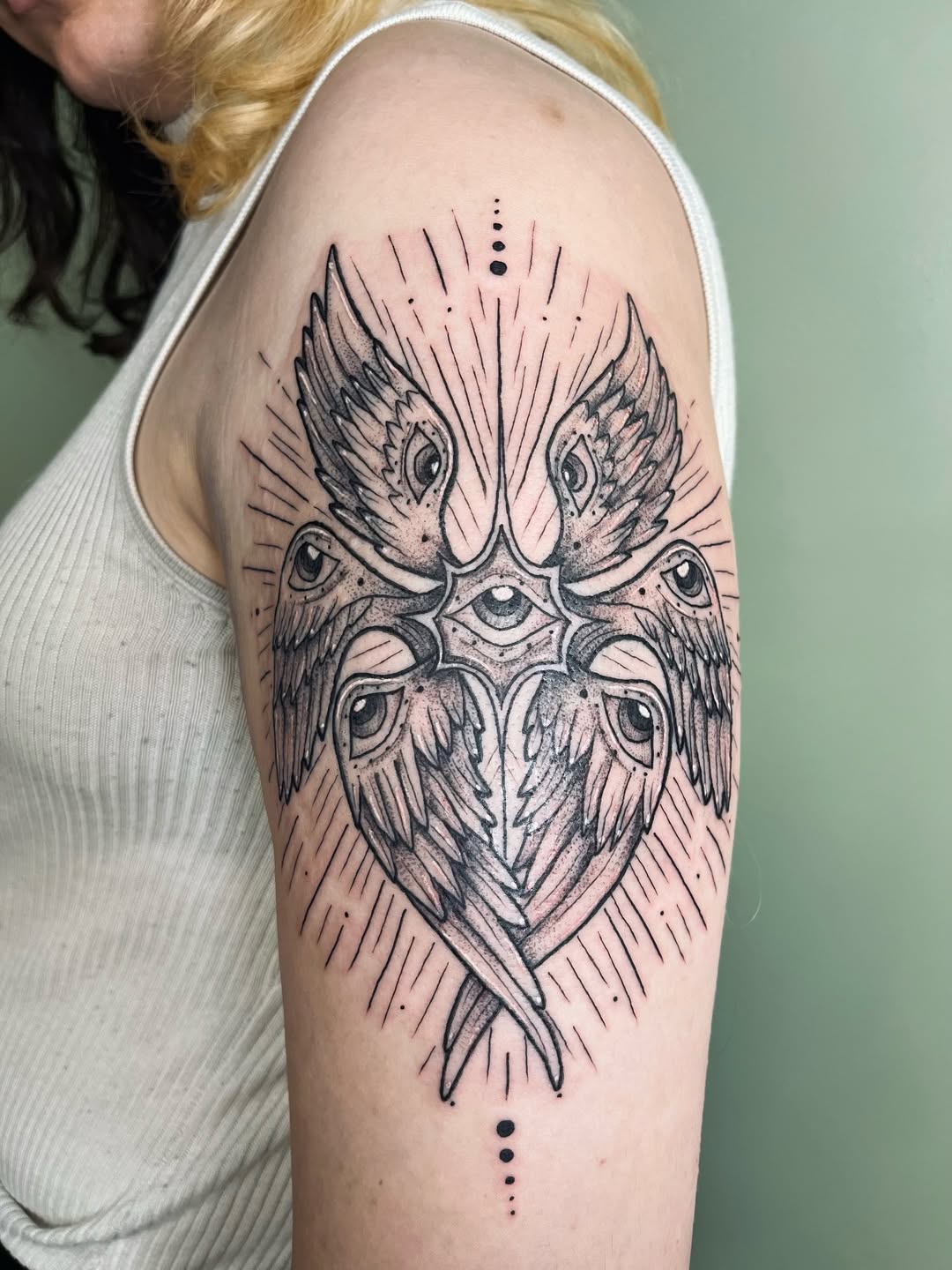 28 Seraphim Tattoo Ideas: Sacred Wings, Watchful Eyes, and Sharp Lines