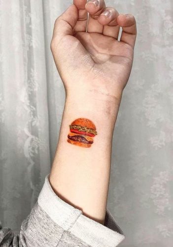 22 Small Colorful Tattoos Ideas