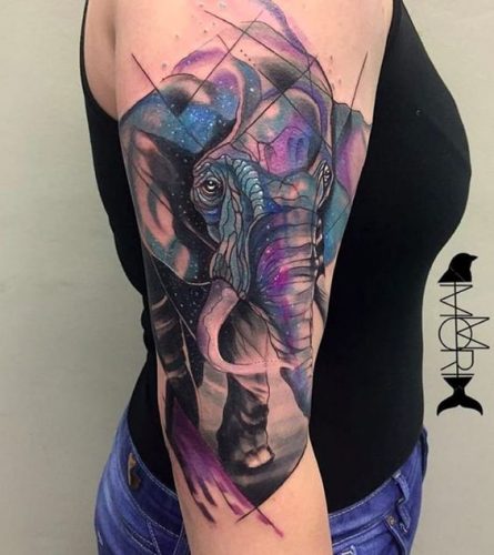 17 Watercolor Tattoo Sleeve Inspiration