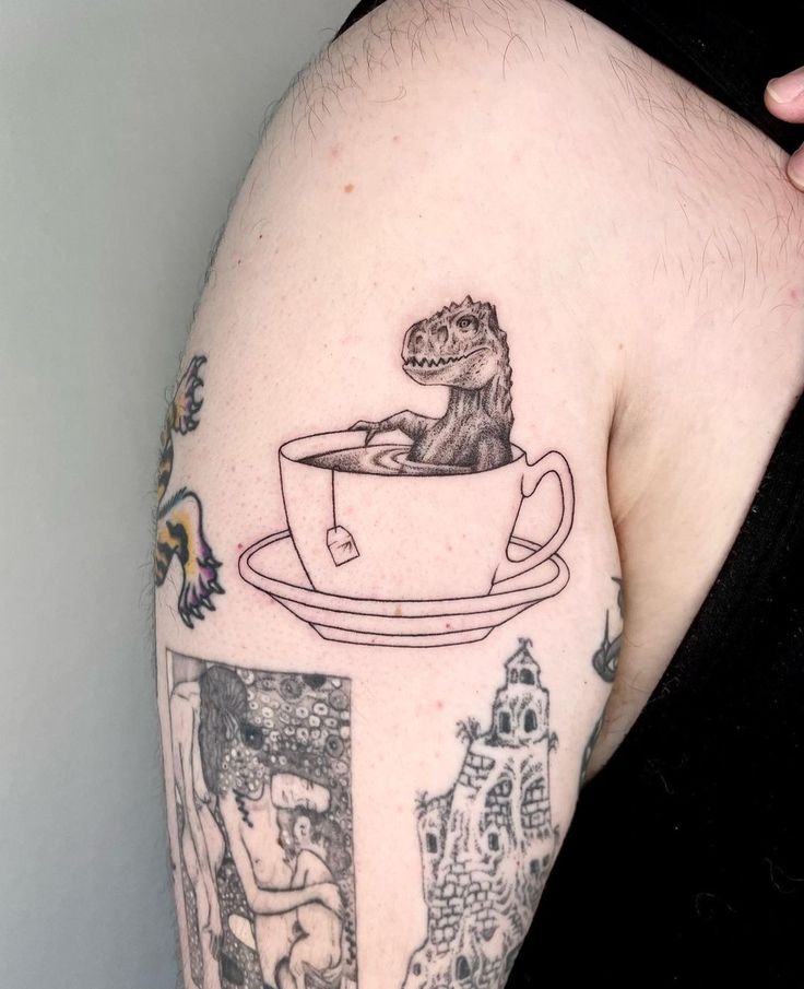 29 Dinosaur Tattoo Ideas Cute, Sleeve, Realistic, Fine Line, Flash, Neo Traditional, And More
