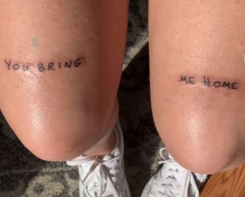 Explore the Art of Self-Expression: 15 Stunning Thigh Quote Tattoo Ideas for Women in