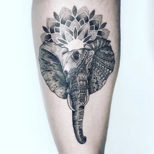 22 Elephant Leg Tattoos Ideas