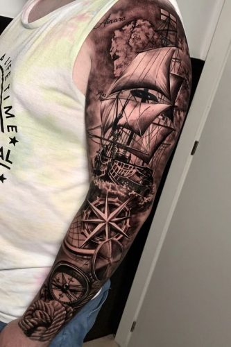 17 Pirate-Themed Tattoo Sleeve Ideas