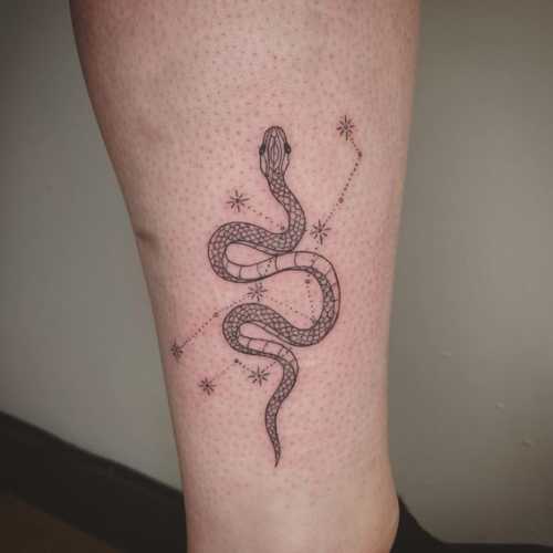 20 Celebrating with Symbolic Snake Tattoos