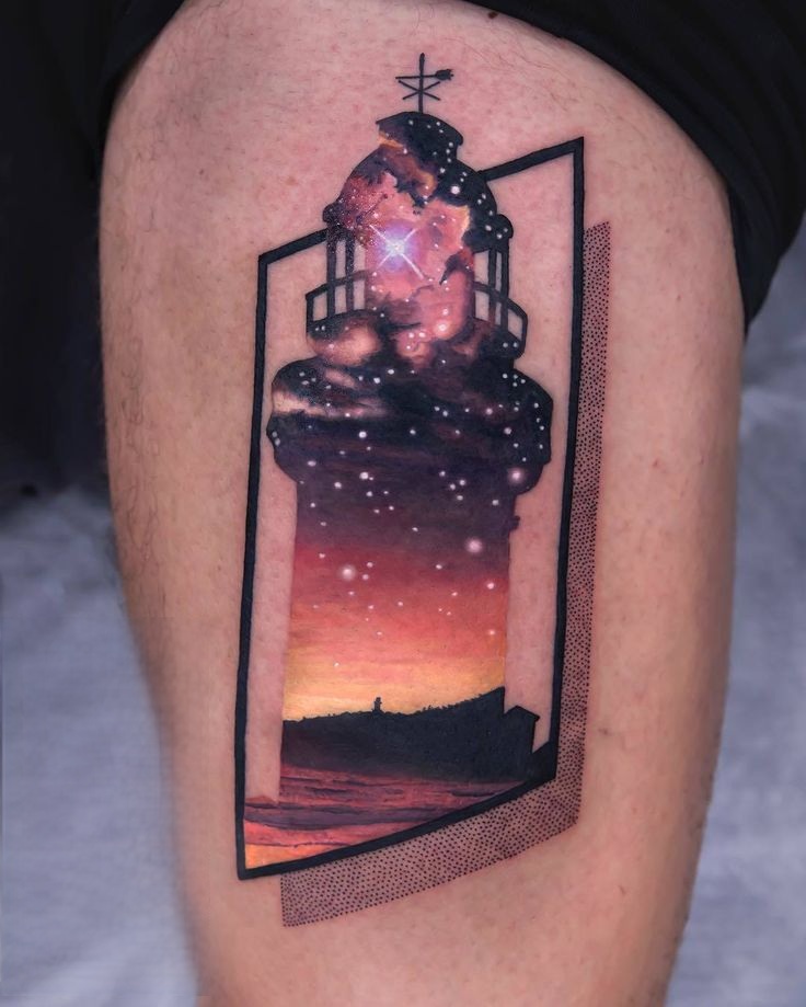 Check Out 29 Cool Lighthouse Tattoo Ideas for