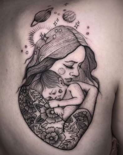 Discover Inspiring 19 Mother Tattoo Ideas for : Symbols of Unbreakable Bonds & Love
