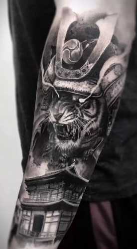25 Tiger Tattoo on Forearm Ideas