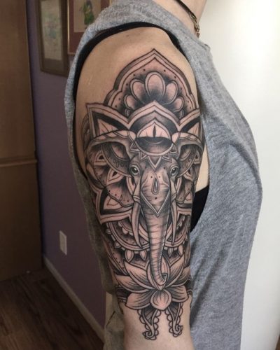 17 Elephant Tattoo Ideas on the Arm