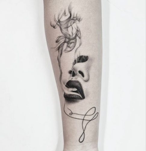 20 Smokey Tattoo Ideas and Inspiration