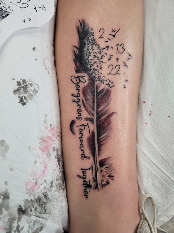 28 Feather Tattoo Ideas : Fine Line, Mandala, Native American, Black, Simple & Meaningful Designs