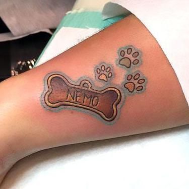 20 Dog Tattoo Ideas on Foot