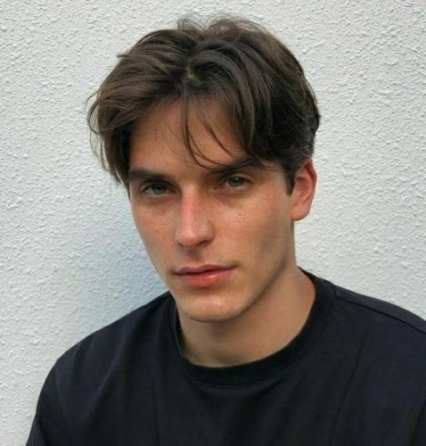 17 Curtain Bangs Hairstyles Men Ideas for