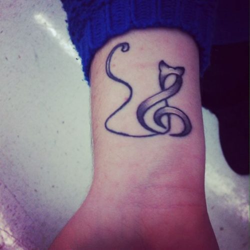 27 Small Cat Tattoo Ideas