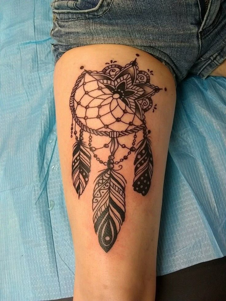 25 Designs for Dream Catcher Tattoos for Women and Men and Traditional Styles