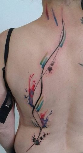 20 Dope Back Tattoo Designs for Women