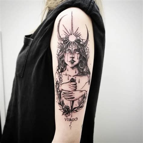Explore 20 Virgo Tattoo Ideas for Women in : Unique Zodiac-Inspired Designs