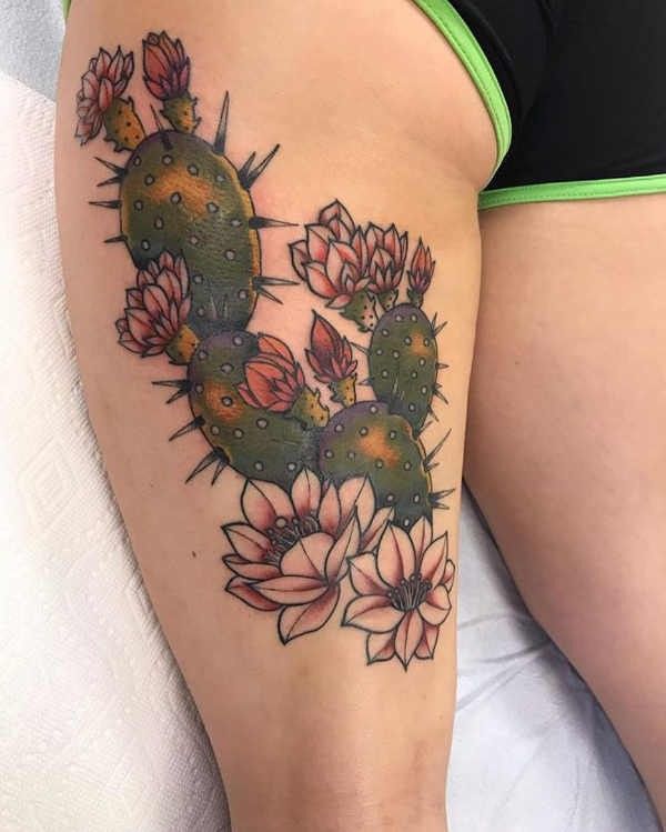 25 Cactus Tattoo Ideas : Creative, Minimalist, Traditional, and Realistic Designs for Women and Men