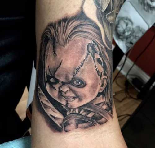 19 Chucky Tattoo Ideas: Embrace Fear with Playful Horror Ink