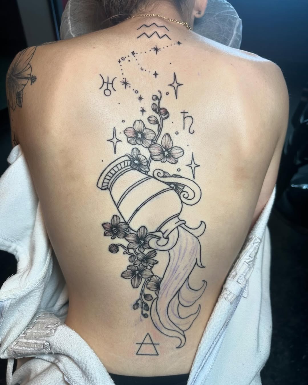 27 Aquarius Tattoo Ideas Unique For Men And Women | Constellation, Fineline, And Zodiac Designs