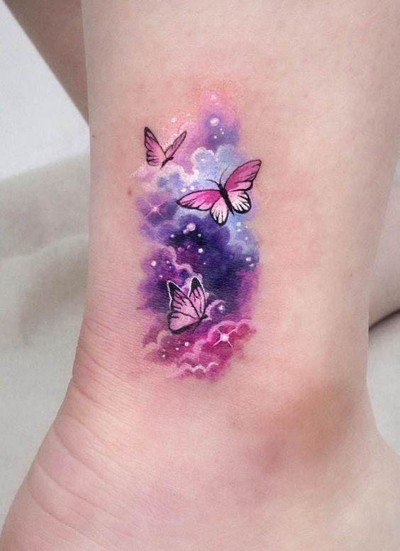 Explore 25 Unique Watercolor Butterfly Tattoo Ideas for : Stunning Designs for Women – Arm, Back, and Hand Styles