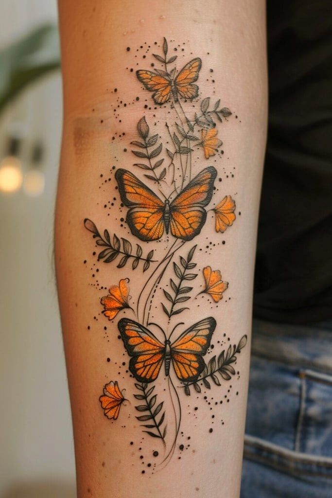 30 Monarch Butterfly Tattoo Ideas: From Tiny Symbols to Storytelling Sleeves