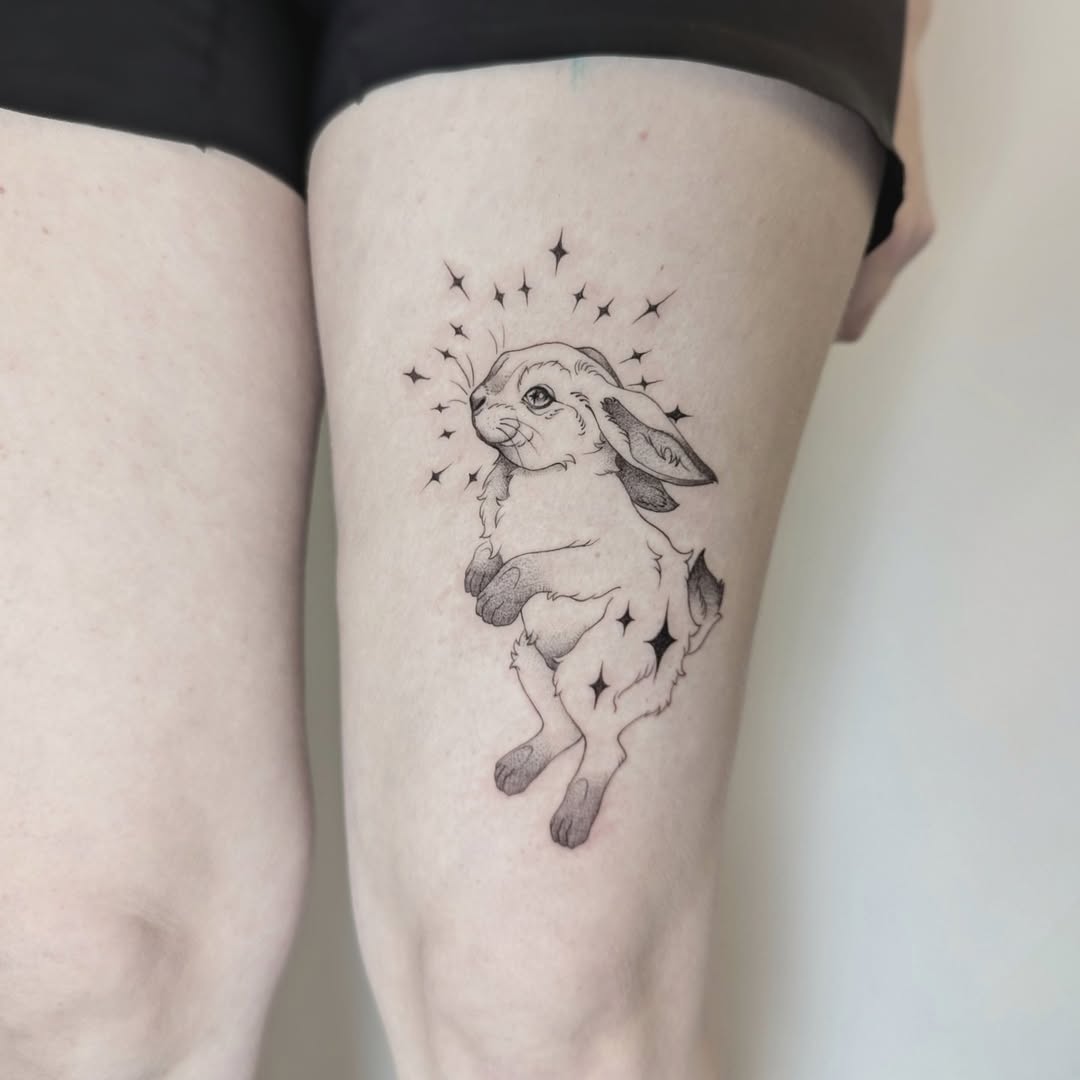 32 Rabbit Tattoo Ideas: from whisper-fine bunnies to mythic hares