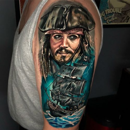 17 Pirate-Themed Tattoo Sleeve Ideas