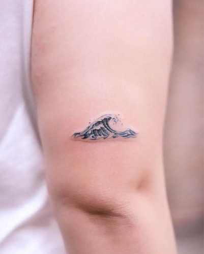 Embracing the Waves: 19 Simplistic Wave Tattoo Ideas for