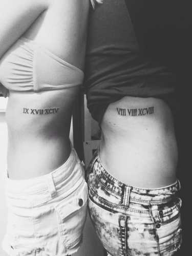 19 Matching Sister Tattoos