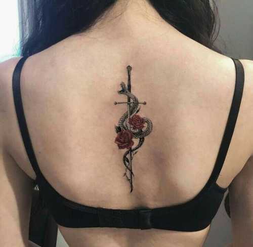 19 Snake Tattoos on Back Ideas for a Striking Look