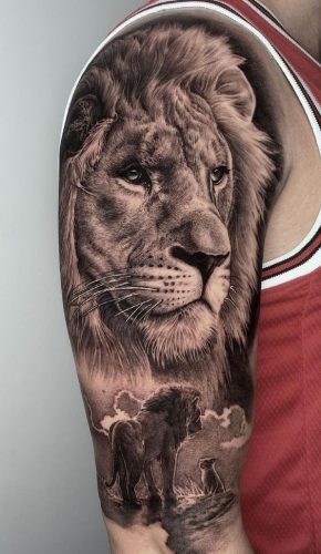 Realistic Lion Tattoo: 24 Lifelike and Breathtaking Designs