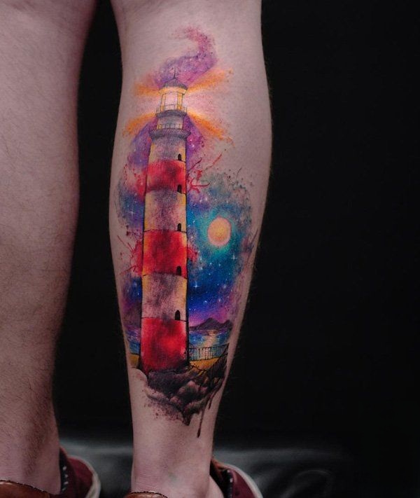 Check Out 29 Cool Lighthouse Tattoo Ideas for