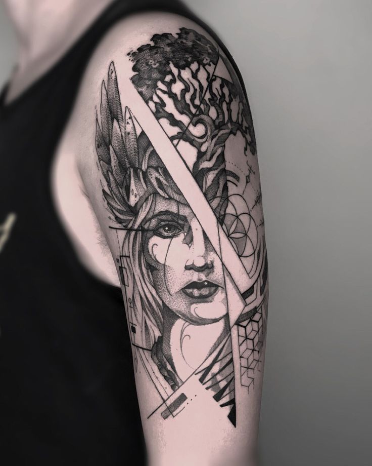 27 Norse Mythology Tattoo Valkyries Ideas Featuring Female Warriors & Symbolic Designs