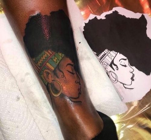 29 Colored Tattoo Ideas for Brown Skin Tones