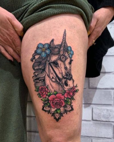 Explore 20 Enchanting Unicorn Tattoo Designs for : From Classic to Cosmic Creations